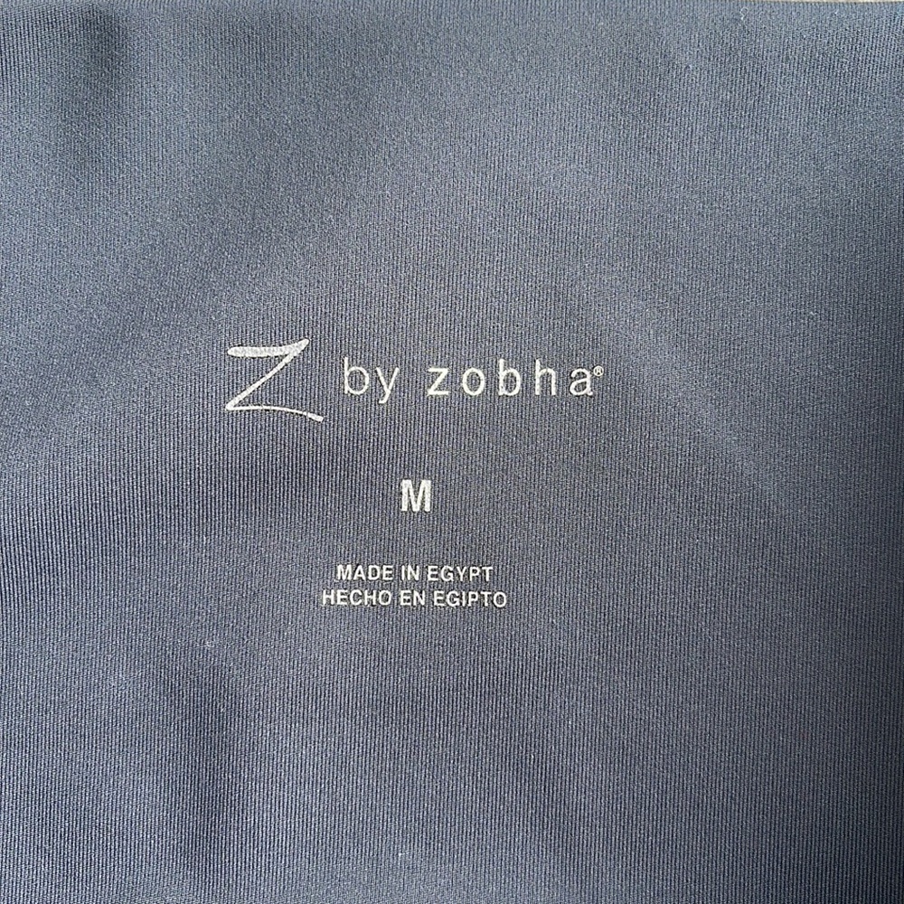 Z By Zobha Carbon Stripe Com-Pression Leggings, M… - image 6